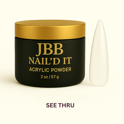 JBB Nail’d It Professional Acrylic Nail Powder